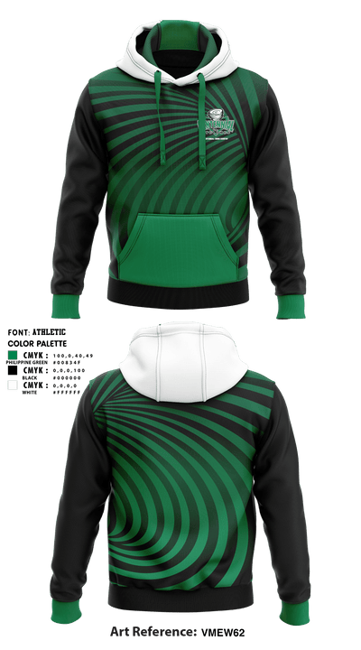 Centennial Middle School Cross Country 59518816 Hoodie - 1