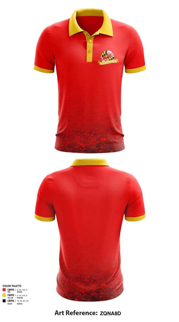 Short Sleeve Performance Polo, Mid Maryland Boys Basketball, Men's Basketball, Teamtime, Team time, sublimation, custom sports apparel, team uniforms, spirit wear, spiritwear, sports uniforms, custom shirts, team store, custom team store, fundraiser sports, apparel fundraiser
