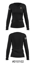 239th combat communications squadron 12104135 Women's Long Sleeve V-neck Shirt - 36