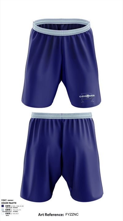 Dorman High School Golf 69976205 Athletic Shorts With Pockets - 1