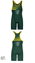 Evergreen High School Wrestling 14031205 Wrestling Singlet - 1