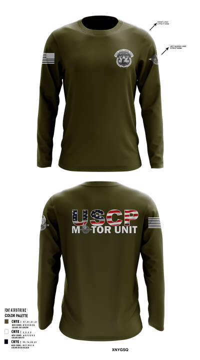 MOTOR UNIT 1828 8601121 Long Sleeve Performance Shirt - 5