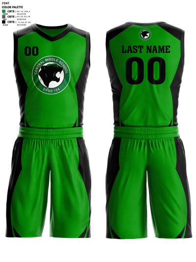 CMS Basketball 84844337 Basketball Uniform - 6