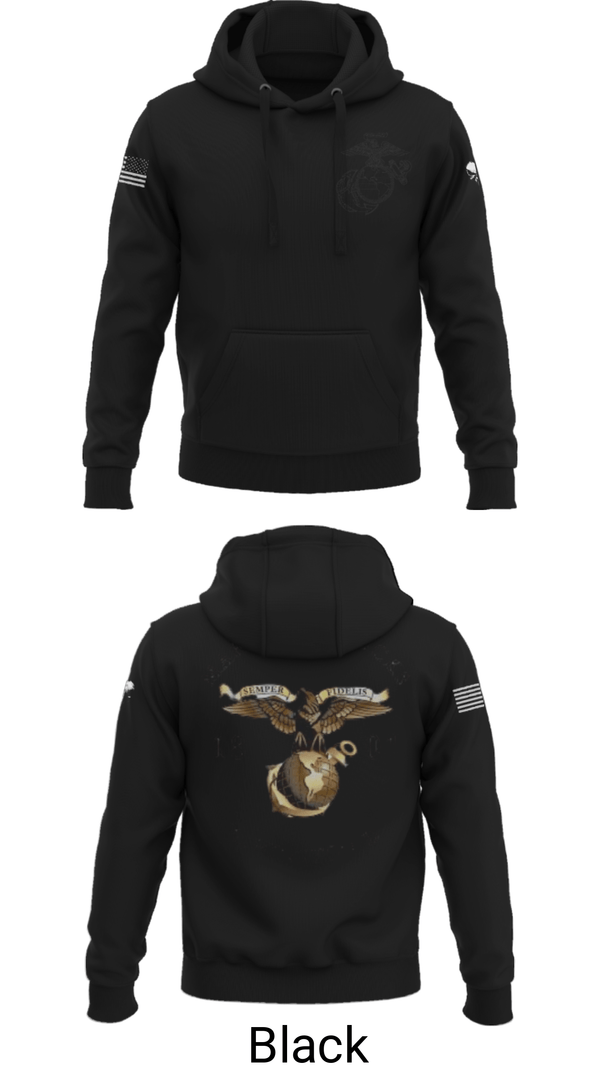 Hoodie, , Marines, Teamtime, Team time, sublimation, custom sports apparel, team uniforms, spirit wear, spiritwear, sports uniforms, custom shirts, team store, custom team store, fundraiser sports, apparel fundraiser