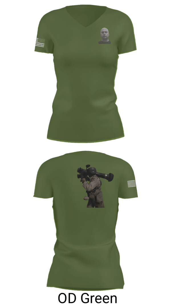 Women's Short Sleeve Vneck Shirt, , Army, Teamtime, Team time, sublimation, custom sports apparel, team uniforms, spirit wear, spiritwear, sports uniforms, custom shirts, team store, custom team store, fundraiser sports, apparel fundraiser