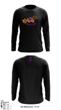 Bayfield High School Wolverine Wrestling 12563636 Long Sleeve Performance Shirt - 4