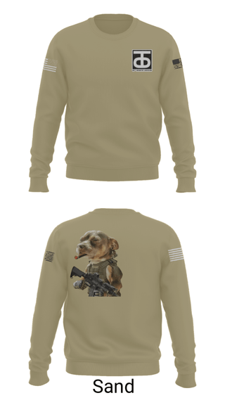 Crew Neck Sweatshirt, , Army, Teamtime, Team time, sublimation, custom sports apparel, team uniforms, spirit wear, spiritwear, sports uniforms, custom shirts, team store, custom team store, fundraiser sports, apparel fundraiser