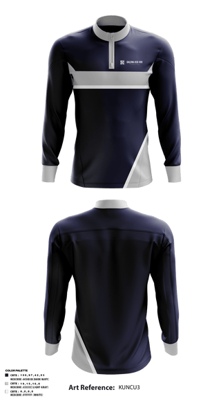 Quarter Zip Jacket, Galena Middle School, Spirit Store, Teamtime, Team time, sublimation, custom sports apparel, team uniforms, spirit wear, spiritwear, sports uniforms, custom shirts, team store, custom team store, fundraiser sports, apparel fundraiser