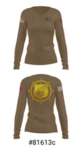 325 Transportation Company 58114820 Women's Long Sleeve V-neck Shirt - 37