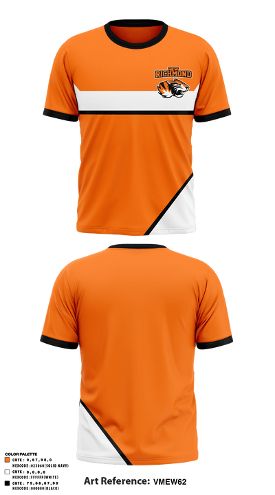 New Richmond Middle School 96431381 Short Sleeve Performance Shirt - 1