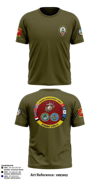 HWW DET 70976113 Short Sleeve Performance Shirt - 1