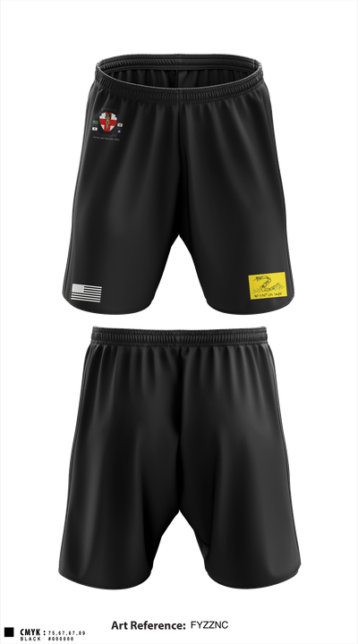 PBS Dustoff 80711922 Athletic Shorts With Pockets - 1