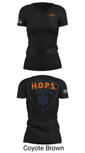 HOPS EMS 88989109 Women's Short Sleeve V-neck Shirt - 20