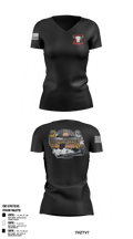 USS Montana 25481522 Women's Short Sleeve V-neck Shirt - 49