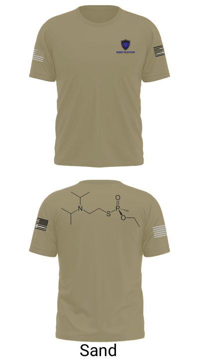 792nd Chemical Company 62640227 Short Sleeve Performance Shirt - 36