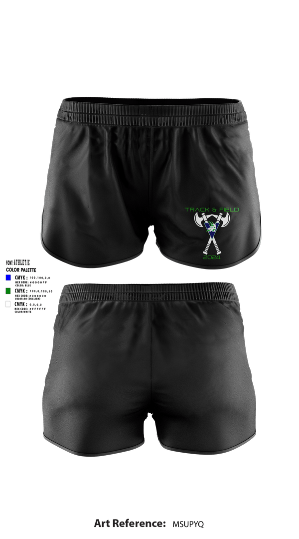 Women's Shorts, Vanguard College Preparatory School Track and Field, Track & Field, Teamtime, Team time, sublimation, custom sports apparel, team uniforms, spirit wear, spiritwear, sports uniforms, custom shirts, team store, custom team store, fundraiser sports, apparel fundraiser