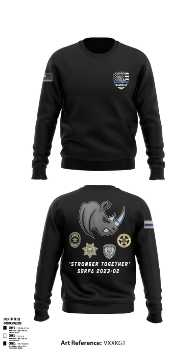 SDRPA 74726956 Crew Neck Sweatshirt - 8