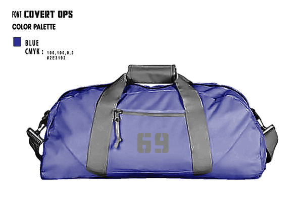 Duffle Bag, 69, Police, Teamtime, Team time, sublimation, custom sports apparel, team uniforms, spirit wear, spiritwear, sports uniforms, custom shirts, team store, custom team store, fundraiser sports, apparel fundraiser