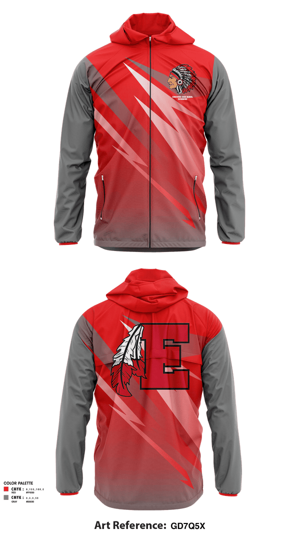 Windbreaker, Edgewood High School Swimming, Swimming, Teamtime, Team time, sublimation, custom sports apparel, team uniforms, spirit wear, spiritwear, sports uniforms, custom shirts, team store, custom team store, fundraiser sports, apparel fundraiser