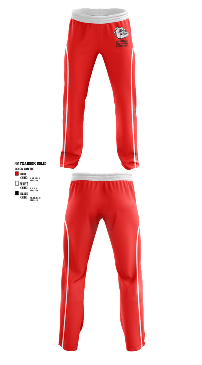 Tuckerman High School Basketball 26819217 Sweatpants - 1