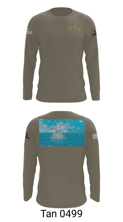 EOD GROUP TWO CHIEF’S MESS 26436916 Long Sleeve Performance Shirt - 17