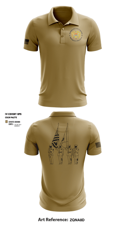 Detachment Republica Moldova 57338540 Short Sleeve Performance Polo - 3