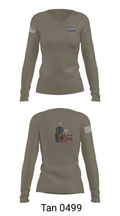 Baker Team Bounty Hunters 96726198 Women's Long Sleeve V-neck Shirt - 41