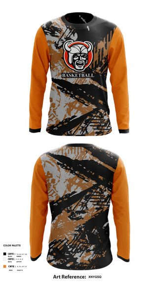 Long Sleeve Performance Shirt, Hoover hoops, Men's Basketball, Teamtime, Team time, sublimation, custom sports apparel, team uniforms, spirit wear, spiritwear, sports uniforms, custom shirts, team store, custom team store, fundraiser sports, apparel fundraiser