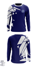 The Springs A Montessori School 83400435 Long Sleeve Performance Shirt - 1