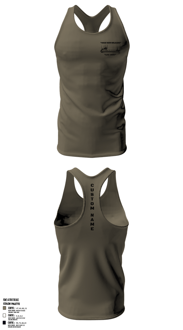 Tank Top, , Army, Teamtime, Team time, sublimation, custom sports apparel, team uniforms, spirit wear, spiritwear, sports uniforms, custom shirts, team store, custom team store, fundraiser sports, apparel fundraiser