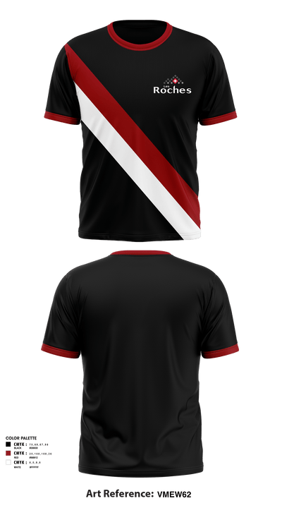 Les Roches 14017211 Short Sleeve Performance Shirt - 1
