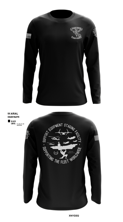 STAGING FACILITY 22010365 Long Sleeve Performance Shirt - 10