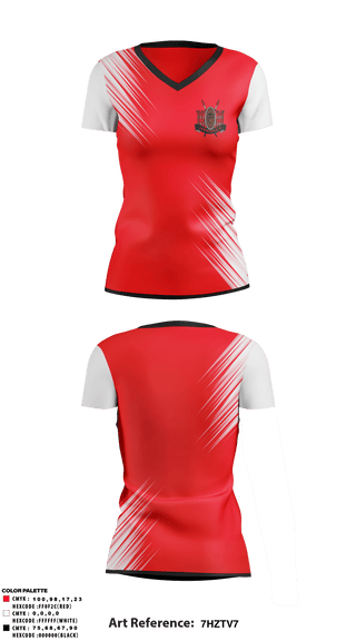 Women's Short Sleeve Vneck Shirt, Vandals, Softball, Teamtime, Team time, sublimation, custom sports apparel, team uniforms, spirit wear, spiritwear, sports uniforms, custom shirts, team store, custom team store, fundraiser sports, apparel fundraiser