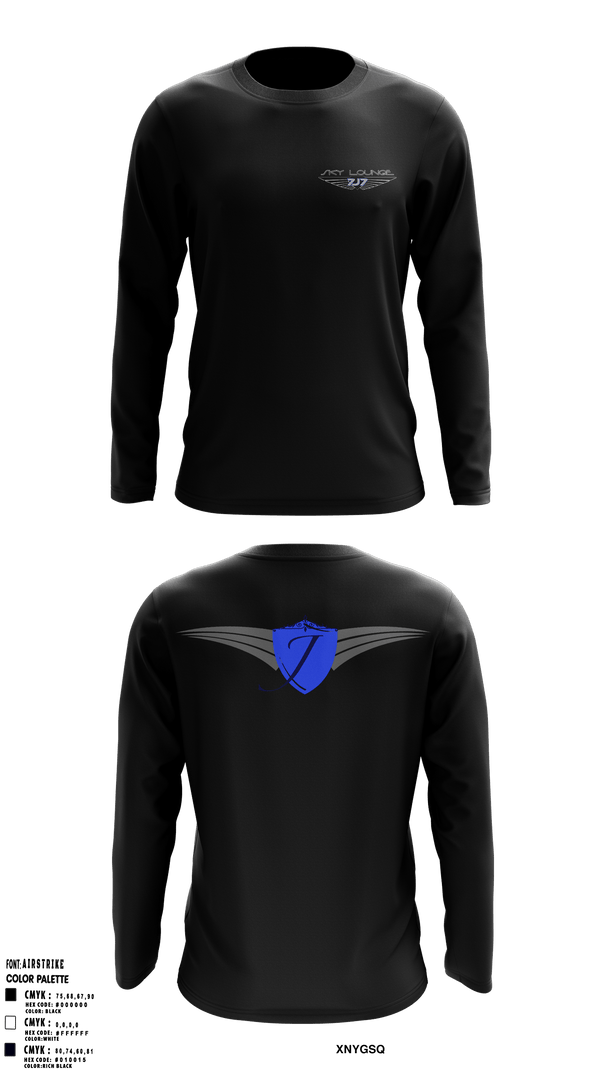 Long Sleeve Performance Shirt, 7J7 Sky lounge7J7 Sky lounge, , Teamtime, Team time, sublimation, custom sports apparel, team uniforms, spirit wear, spiritwear, sports uniforms, custom shirts, team store, custom team store, fundraiser sports, apparel fundraiser