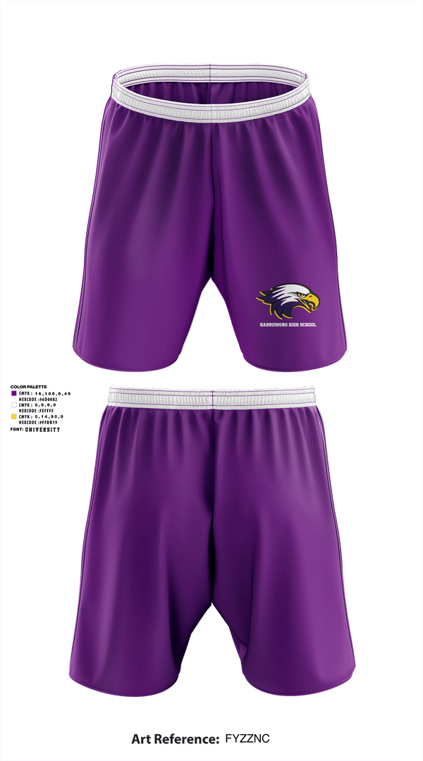 Athletic Shorts With Pockets, Harrisburg High School Baseball, Baseball, Teamtime, Team time, sublimation, custom sports apparel, team uniforms, spirit wear, spiritwear, sports uniforms, custom shirts, team store, custom team store, fundraiser sports, apparel fundraiser