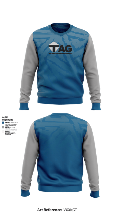TAG MOLDING MACHINE SERVICES LLC. 35642431 Crew Neck Sweatshirt - 1