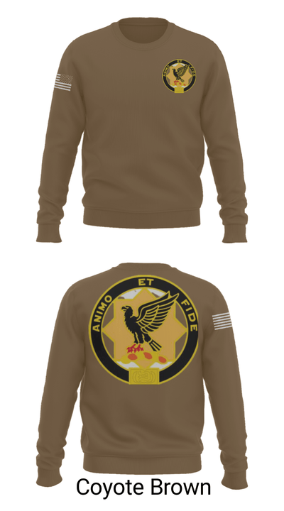1st Squadron, 1st Cavalry Regiment 7988197 Crew Neck Sweatshirt - 8