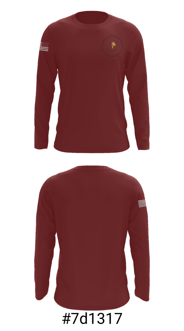 Long Sleeve Performance Shirt, Jefferson Middle School Basketball, Men's Basketball, Teamtime, Team time, sublimation, custom sports apparel, team uniforms, spirit wear, spiritwear, sports uniforms, custom shirts, team store, custom team store, fundraiser sports, apparel fundraiser