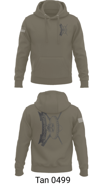 Delta Company 1-200INF BN 51320314 Hoodie - 46
