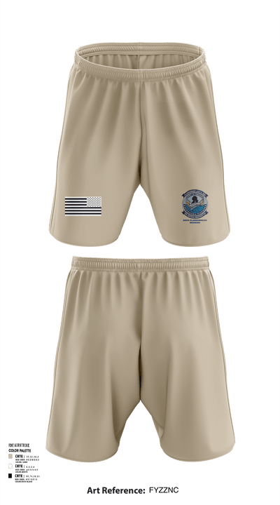 USS GEORGE WASHINGTON CVN-73 87107086 Athletic Shorts With Pockets - 1