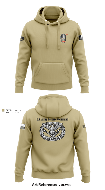 AREA 2, 12TH BN ARCG 57616910 Hoodie - 5