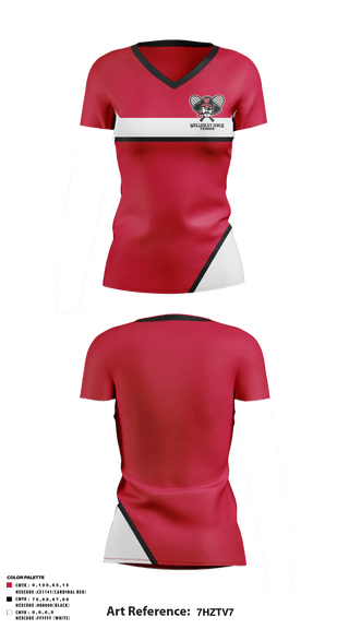 Women's Short Sleeve Vneck Shirt, wellesley girls tennis, Tennis, Teamtime, Team time, sublimation, custom sports apparel, team uniforms, spirit wear, spiritwear, sports uniforms, custom shirts, team store, custom team store, fundraiser sports, apparel fundraiser