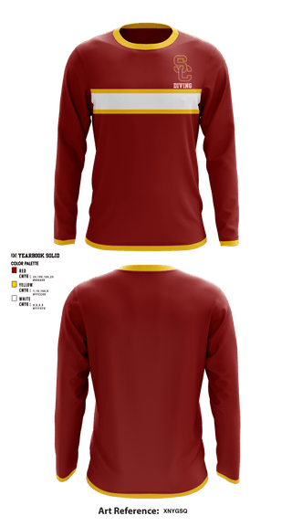 Long Sleeve Performance Shirt, University Of Southern California Diving, Spirit Store, Teamtime, Team time, sublimation, custom sports apparel, team uniforms, spirit wear, spiritwear, sports uniforms, custom shirts, team store, custom team store, fundraiser sports, apparel fundraiser