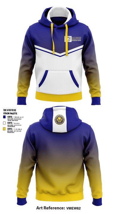 Martha Baldwin Elementary School 23901733 Hoodie - 1