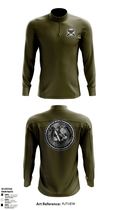 HHC Mortars, 2-505 PIR 68912099 Quarter Zip Jacket - 3