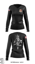 3rd plt kingsmen 28841711 Women's Long Sleeve V-neck Shirt - 1