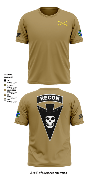 3/278 Armored Calvary Regiment 57774458 Short Sleeve Performance Shirt - 8