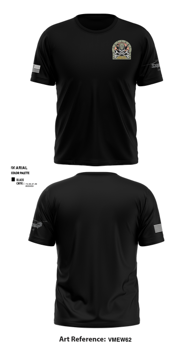 Delta Company "Outlaws" 47733508 Short Sleeve Performance Shirt - 3
