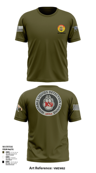 Short Sleeve Performance Shirt, Stafford County Fire Marshal's Office, Police, Teamtime, Team time, sublimation, custom sports apparel, team uniforms, spirit wear, spiritwear, sports uniforms, custom shirts, team store, custom team store, fundraiser sports, apparel fundraiser