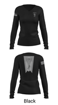 Test SF Logo 16004450 Women's Long Sleeve V-neck Shirt - 23